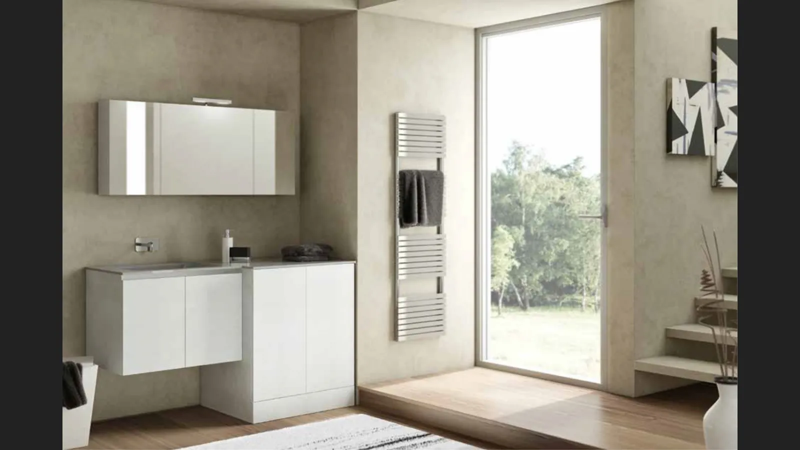 Mobile da Bagno a terra New Smart NS39 di Arteba