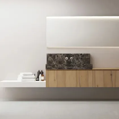 Mobile da Bagno sospeso Linea LN25 di Arteba