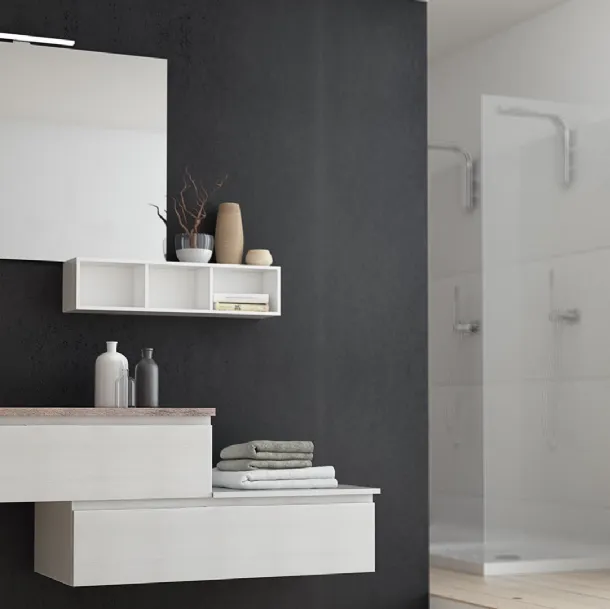 Mobile da Bagno sospeso New Smart NS31 di Arteba