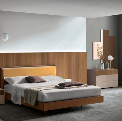 Letto con testiera Aida di Maronese